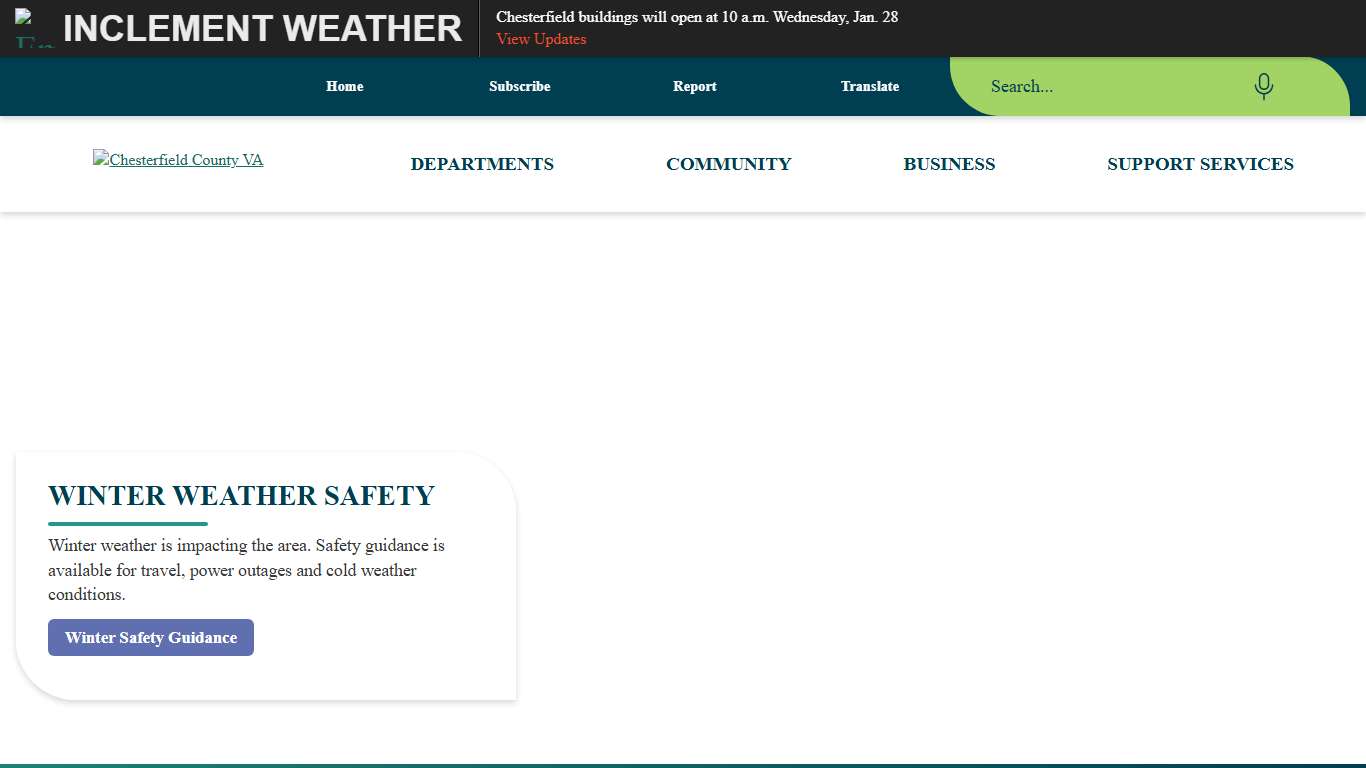 Chesterfield County, VA Official Website